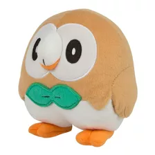 Rowlet Pokémon Pelúcia Original Takara Tomy 17cm Coruja Alol