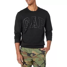 Sudadera Gap Original Hombre Casual Negra Logo Importada