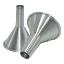 Funil Para Linguiça Em Alumínio Gallizzi 12,5cm Par