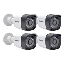 4 Câmeras De Segurança 1080p Full Hd Externa E Interna Ip66