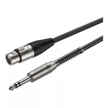 Cable De Micrófono Xlr A Jack 6.3mm Estéreo 6 Metro