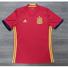 Camisa Espanha - I - 2016 - adidas - M - Masculino