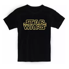 Remera Niño Star Wars Logo Darth Vader