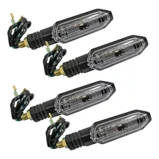 2x Par Pisca Led Seta Honda Cb Twister 250 Titan Fan Rosca