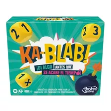 Juego De Mesa Hasbro Ka-blab! 2 - 6 Jugadores +10 Años