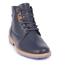 Sky Walk Botas Cuero Hombre 6631112023azul