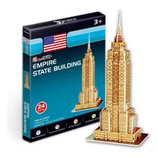 Quebra Cabeça 3d Empire State Building Cubic Fun