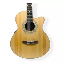 Guitarra Acustica Midland Lw-436 C/ Eq Y Corte Natural