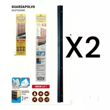 Zocalo Parabicho Para Puertas En Aluminio Negro 1 Mtr Covo