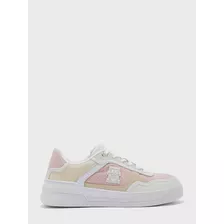 Zapatillas Basket Monogram Mujer Tommy Hilfiger Blanco