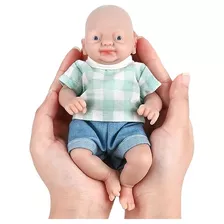 7 Micro Preemie Full Body Silicone Baby Dolls Lifelike...