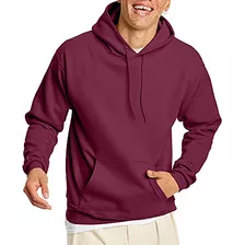 Sudadera Con Capucha Hanes Ecosmart Para Hombre, Color Marró