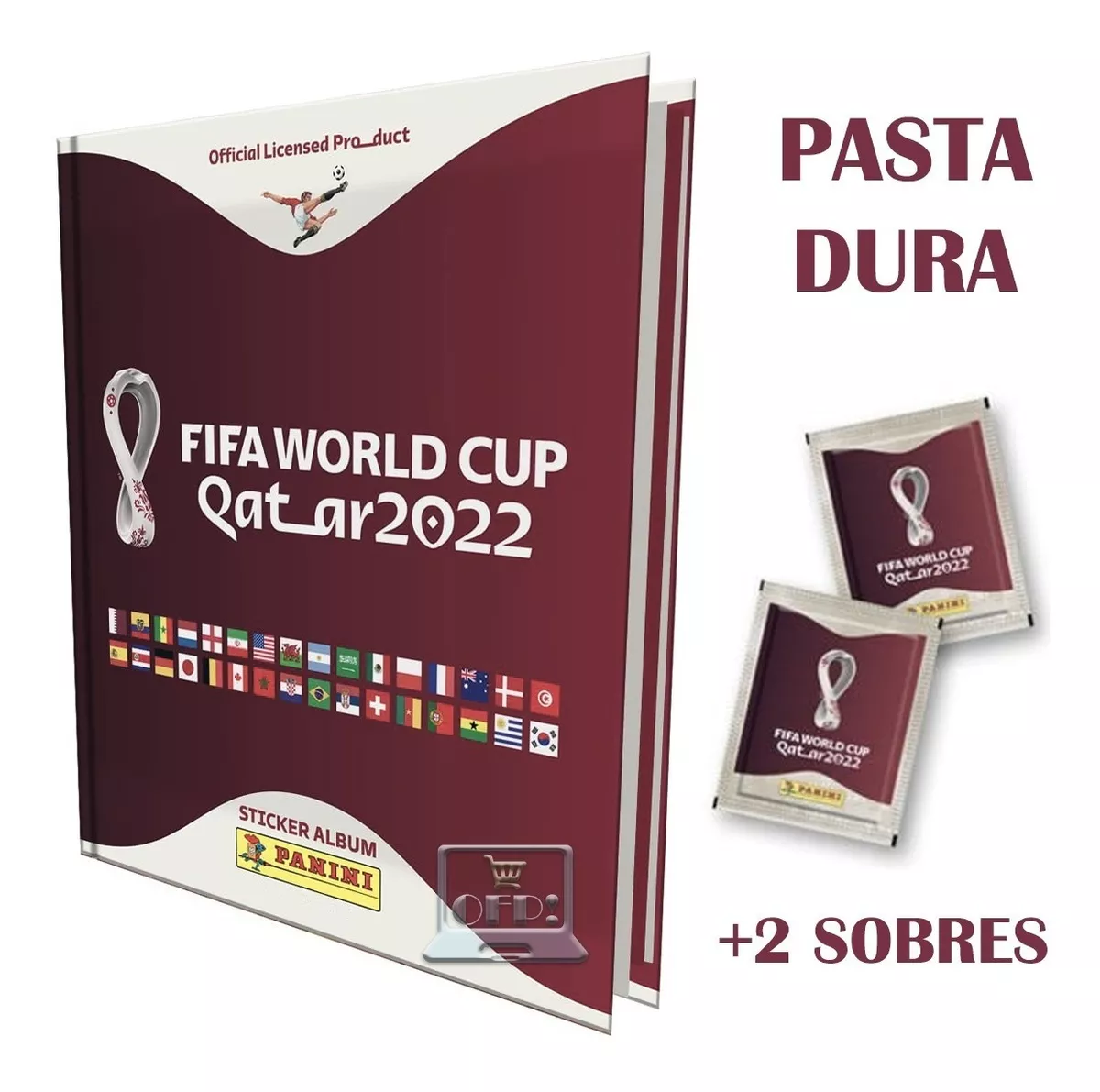 Album Qatar Pasta Dura Panini 2022 Original Envio Inmediato!