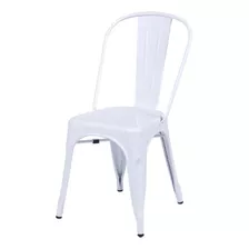 Silla Para Cafetería Panadería Blanco Infinito Sky