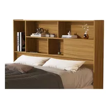 Cabeceira Com Prateleiras Para Cama Casal Queen 160cm