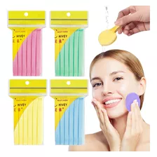 Esponja Limpiadora Facial Comprimida De Celulosa Suave 12 Pz