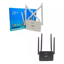Roteador Wireless Sem Fio Com 4 Antenas Sinal De Wi-fi 