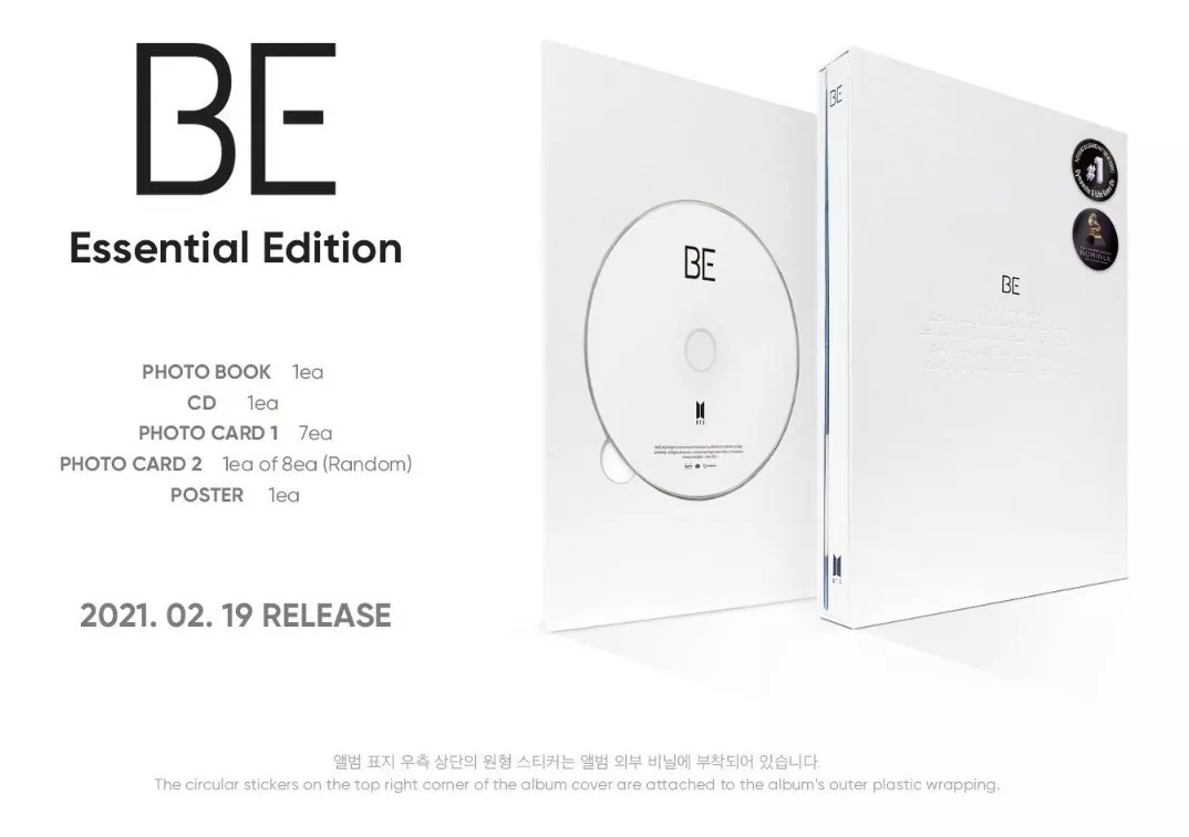 Bts - Be Album (essential Edition) Original Kpop