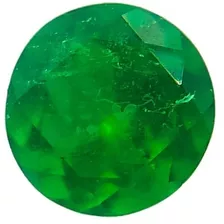 Esmeralda Colombiana Natural Talla Redonda 0.11ct