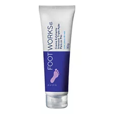  Avon Foot Works Creme Esfoliante Ints Tripla Ação P/ Pés 90g