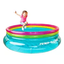 Pula Pula Master Inflável Intex Jump-o-lene Colorido 48267