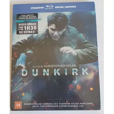 Dunkirk Blu-ray Steelbook Edição Limitada Lacrado De Fábrica