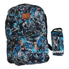 Mochila Y Bolsita Comic Batman