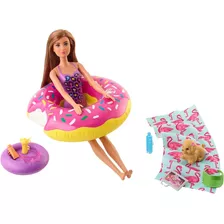 Juego De Muebles De Exterior Barbie Donut Floatie Really