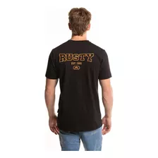 Remera Rusty Big Embroy - Queen Island - Shop Oficial
