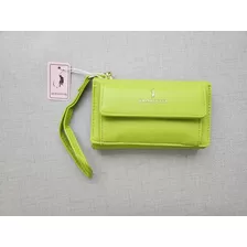 Cartera Monedero Original Dama Lujo Polo Club Long Beach 3