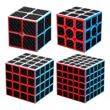 Cubo De Rubik De Carreras De Fibra De Carbono Para Color De La Estructura Style 1