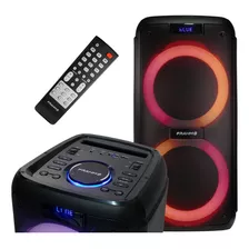 Caixa De Som Acústica Portátil Frahm Bluetooth Usb 1200w Rms