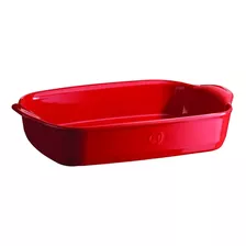 Fuente Emile Henry 349652 30 X 22 Cms Rojo