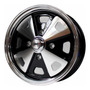 Rines 17x7 Barrenacion 4/130 Para Vocho Vw Logo Gun Metal 