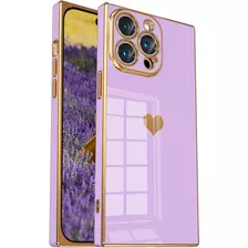 Funda Tzomsze Para iPhone 13 Pro Max-electroplate Purple