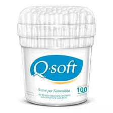 Q-soft Hisopos Pote X 100 Unidades 