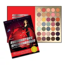 Paleta De 35 Sombras Rudementary Speyeshadow Book 7 Alta Pigmentación Rude Cosmetics Original Envío Gratis