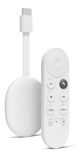 Chromecast With Google Tv  De Voz 4k 8gb  Snow 2gb Ram