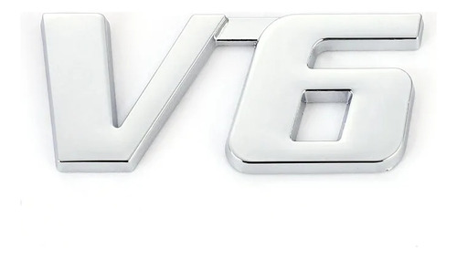 3d Metal V6 V8 Trunk Badge Sticker Para Para Bmw Audi Ford Foto 8