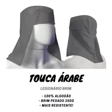 5 Capuz Touca Arabe Legionário Brim Proteção Do Sol Atacado