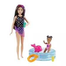 Barbie Skipper Babysitters Na Piscina - Mattel