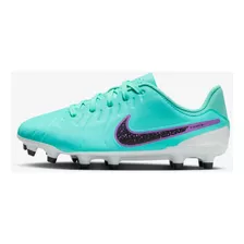 Chuteira Nike Tiempo Legend 10 Academy Infantil Campo Cor Verde Tamanho 36 Br