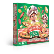 Brinquedo Jogo Infantil Cozinha - Quem Quer Pizza?