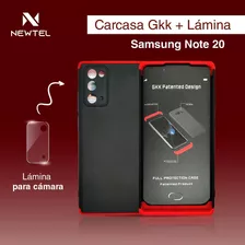 Carcasa Gkk Samsung Note 20 + Lamina De Camara