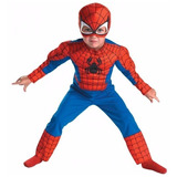 Disfraz De Spiderman Con Músculos !! De 5 A 6  Años!!