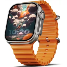 Reloj Inteligente Smarwatch T900 Ultra Big 2.09 /49m Naranjo