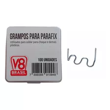 Grampo Para Soldar Parachoque Parafix 100 Unidades V8 Colar