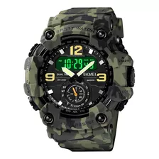 Reloj Hombre Bestkang 1725 Cuarzo Pulso Camuflado En