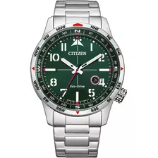 Relógio De Pulso Citizen Eco-drive Aviator Relógio Masculino Citizen Bm7551-84x Eco-drive Aviator, Para Homens, Cor