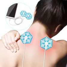 Portátil Estimulador Pulso Massageador Controle Cel Smart